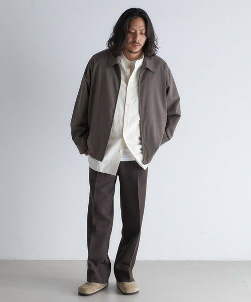 SHIPS / シップス ブルゾン | SHIPS: 〈手洗い可能・ストレッチ・防シワ〉シャツ ジップ ブルゾン | 詳細21