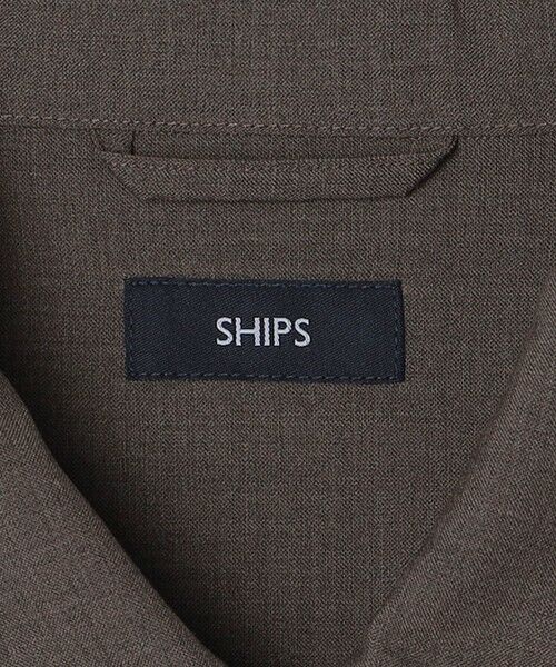 SHIPS / シップス ブルゾン | SHIPS: 〈手洗い可能・ストレッチ・防シワ〉シャツ ジップ ブルゾン | 詳細30
