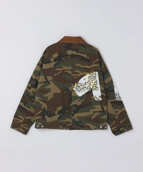 SHIPS / シップス ブルゾン | NOMARHYTHM TEXTILE: SIGN PRINT WORK JACKET | 詳細1