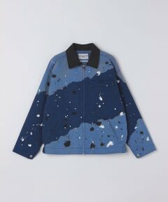 SHIPS / シップス ブルゾン | NOMARHYTHM TEXTILE: HAND DYED WORK JACKET