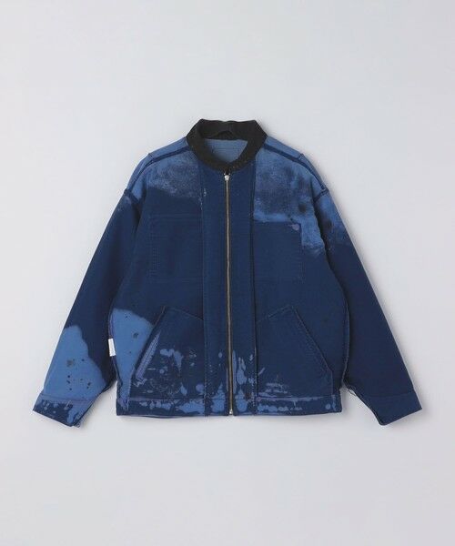 SHIPS / シップス ブルゾン | NOMARHYTHM TEXTILE: HAND DYED WORK JACKET | 詳細2