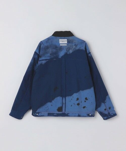 SHIPS / シップス ブルゾン | NOMARHYTHM TEXTILE: HAND DYED WORK JACKET | 詳細3