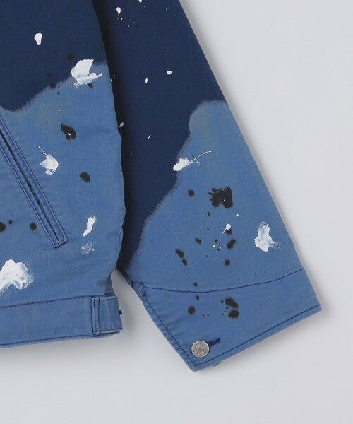 SHIPS / シップス ブルゾン | NOMARHYTHM TEXTILE: HAND DYED WORK JACKET | 詳細5