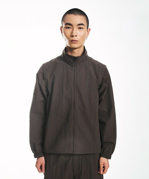 SHIPS / シップス ブルゾン | City Ambient Products: 2WAY コンバーチブル トラック ジャケット | 詳細16