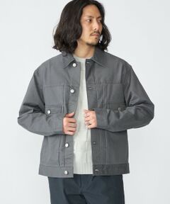 SHIPS / シップス ブルゾン | SHIPS: サテン ストレッチ ピーチ ジャケット