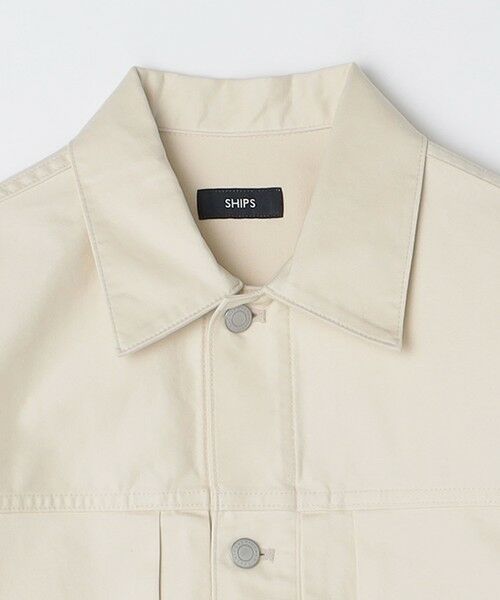 SHIPS / シップス ブルゾン | SHIPS: サテン ストレッチ ピーチ ジャケット | 詳細8