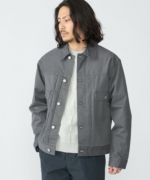 SHIPS / シップス ブルゾン | SHIPS: サテン ストレッチ ピーチ ジャケット | 詳細15