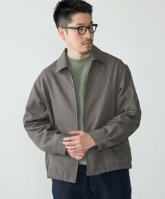 SHIPS / シップス ブルゾン | SHIPS: ウール ライク ポリエステル ジップ ブルゾン