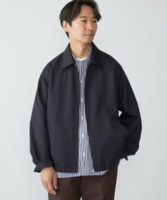 SHIPS / シップス ブルゾン | SHIPS: ウール ライク ポリエステル ジップ ブルゾン