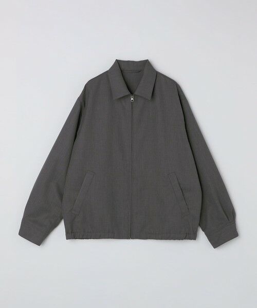 SHIPS / シップス ブルゾン | SHIPS: ウール ライク ポリエステル ジップ ブルゾン | 詳細3