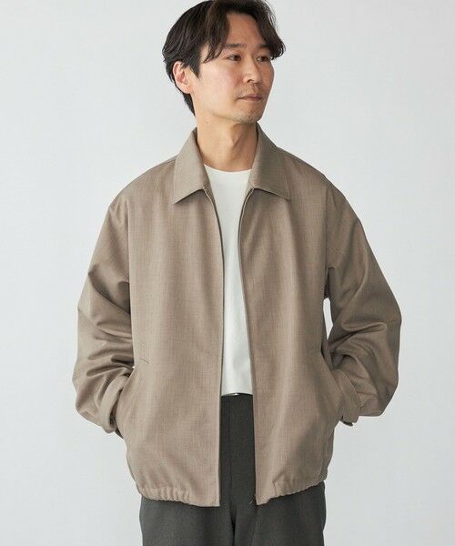 SHIPS / シップス ブルゾン | SHIPS: ウール ライク ポリエステル ジップ ブルゾン | 詳細6