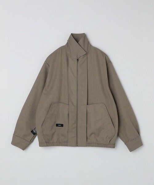 SHIPS / シップス ブルゾン | SHIPS: ウール ライク ポリエステル ジップ ブルゾン | 詳細9