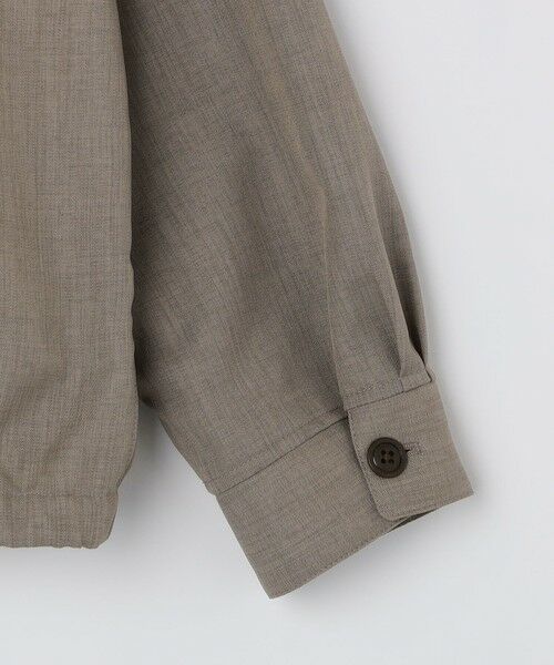 SHIPS / シップス ブルゾン | SHIPS: ウール ライク ポリエステル ジップ ブルゾン | 詳細15