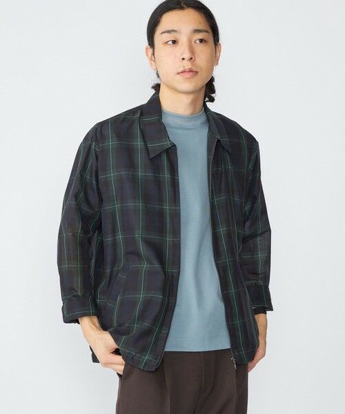 SHIPS / シップス ブルゾン | SHIPS:〈洗濯機可能〉ローン シャツ ジップ ブルゾン | 詳細27