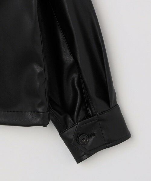 SHIPS / シップス ブルゾン | BARACUTA: G4 合成皮革 BOX JACKET | 詳細5