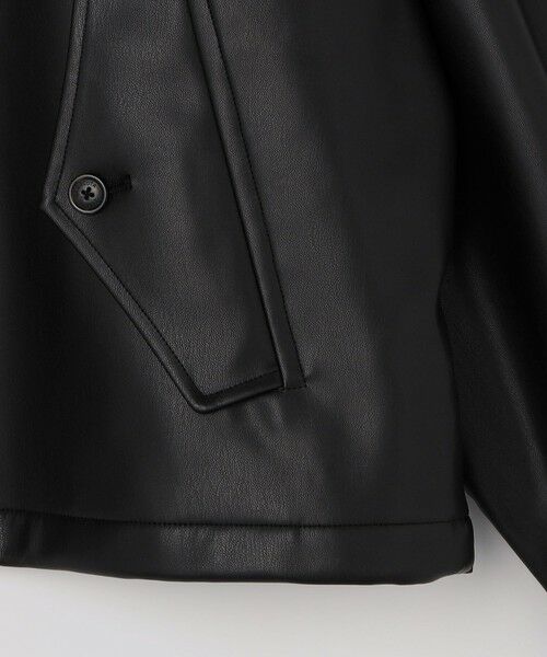 SHIPS / シップス ブルゾン | BARACUTA: G4 合成皮革 BOX JACKET | 詳細6