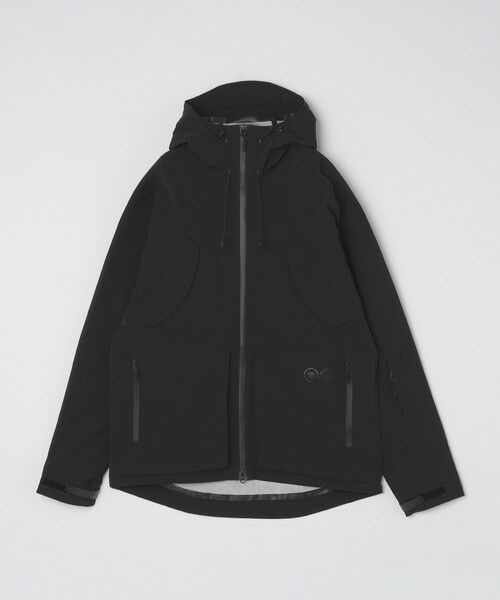 SHIPS / シップス ブルゾン | PURPLE MOUNTAIN OBSERVATORY: 3 LAYER SHELL JACKET（ブラック）