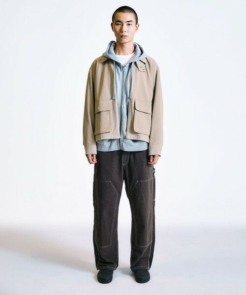 SHIPS / シップス ブルゾン | City Ambient Products: ウールライク ジップ ブルゾン (セットアップ対応) | 詳細5