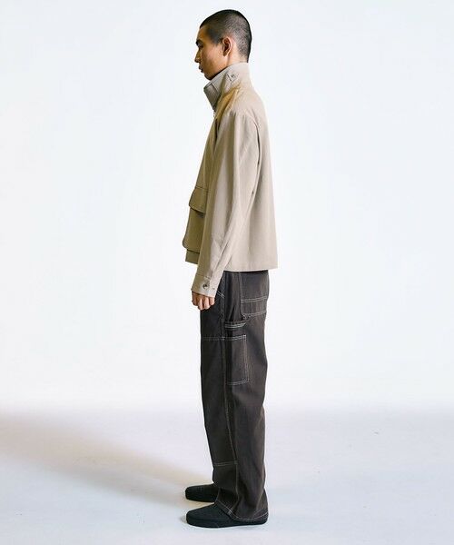 SHIPS / シップス ブルゾン | City Ambient Products: ウールライク ジップ ブルゾン (セットアップ対応) | 詳細14