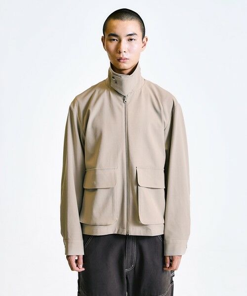 SHIPS / シップス ブルゾン | City Ambient Products: ウールライク ジップ ブルゾン (セットアップ対応) | 詳細17