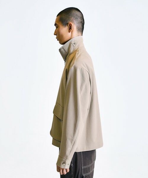 SHIPS / シップス ブルゾン | City Ambient Products: ウールライク ジップ ブルゾン (セットアップ対応) | 詳細18