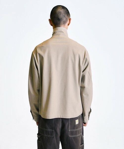 SHIPS / シップス ブルゾン | City Ambient Products: ウールライク ジップ ブルゾン (セットアップ対応) | 詳細19