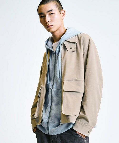 SHIPS / シップス ブルゾン | City Ambient Products: ウールライク ジップ ブルゾン (セットアップ対応) | 詳細22