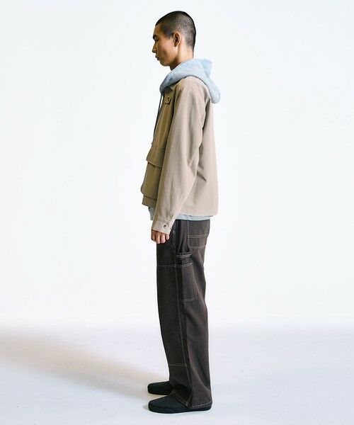 SHIPS / シップス ブルゾン | City Ambient Products: ウールライク ジップ ブルゾン (セットアップ対応) | 詳細6