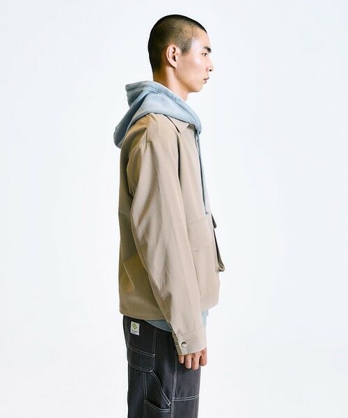 SHIPS / シップス ブルゾン | City Ambient Products: ウールライク ジップ ブルゾン (セットアップ対応) | 詳細12