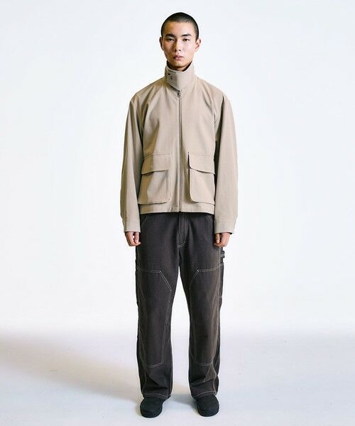 SHIPS / シップス ブルゾン | City Ambient Products: ウールライク ジップ ブルゾン (セットアップ対応) | 詳細13