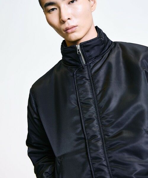 SHIPS / シップス ブルゾン | City Ambient Products: スタンドカラー MA-1 ジップアップ ブルゾン | 詳細12