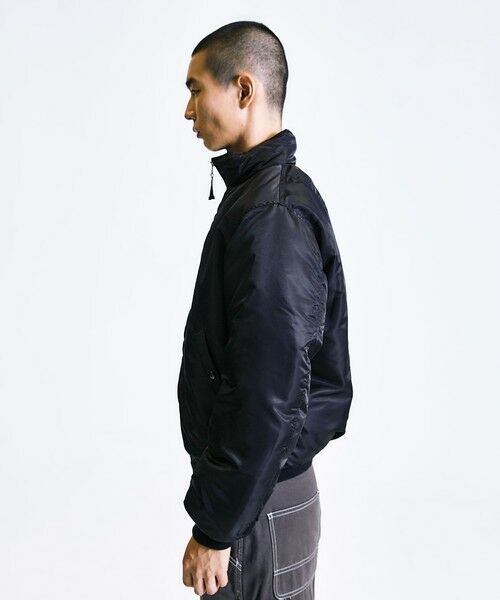 SHIPS / シップス ブルゾン | City Ambient Products: スタンドカラー MA-1 ジップアップ ブルゾン | 詳細6