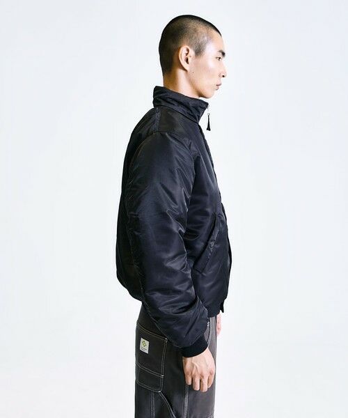 SHIPS / シップス ブルゾン | City Ambient Products: スタンドカラー MA-1 ジップアップ ブルゾン | 詳細8