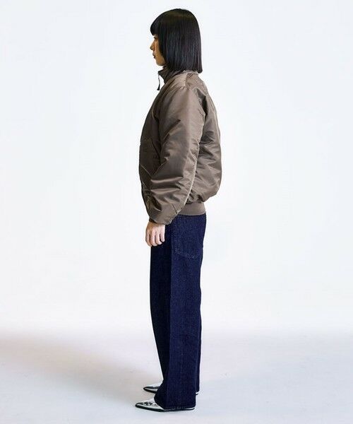 SHIPS / シップス ブルゾン | City Ambient Products: スタンドカラー MA-1 ジップアップ ブルゾン | 詳細26
