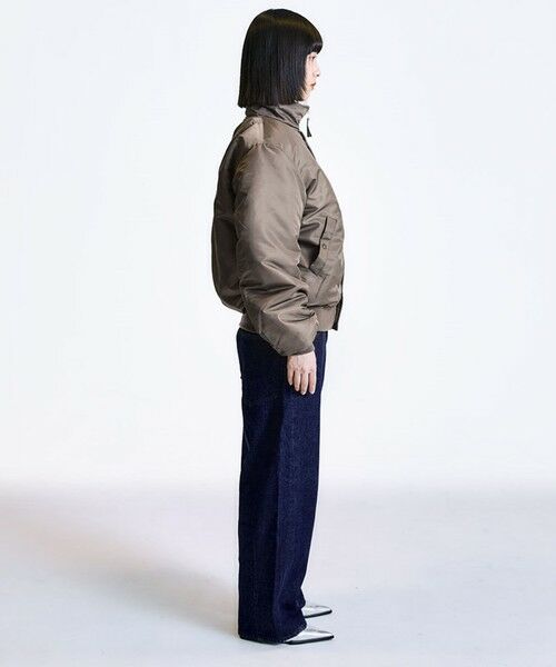 SHIPS / シップス ブルゾン | City Ambient Products: スタンドカラー MA-1 ジップアップ ブルゾン | 詳細28