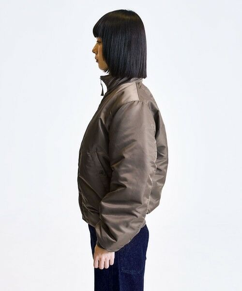 SHIPS / シップス ブルゾン | City Ambient Products: スタンドカラー MA-1 ジップアップ ブルゾン | 詳細30