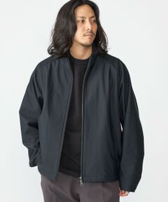 SHIPS / シップス ブルゾン | SHIPS:〈洗濯機可能〉ポンチ 裏フリース ストレッチ ブルゾン