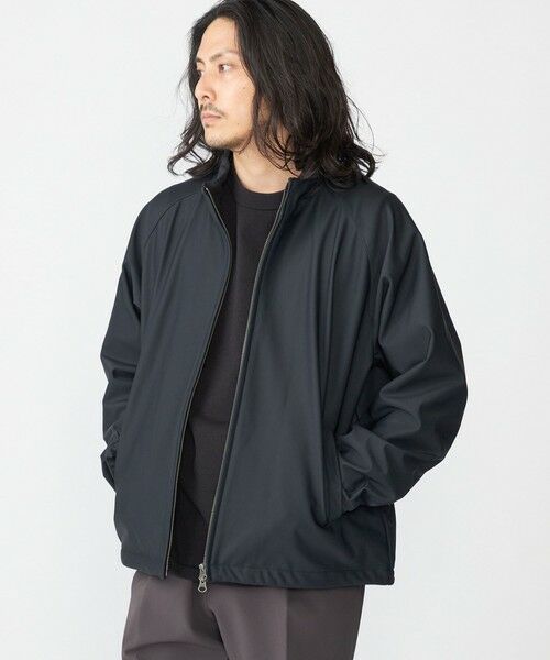 SHIPS / シップス ブルゾン | SHIPS:〈洗濯機可能〉ポンチ 裏フリース ストレッチ ブルゾン | 詳細2