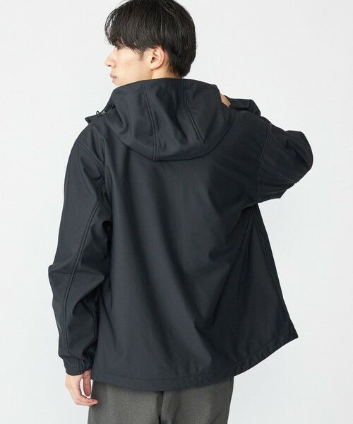 SHIPS / シップス ブルゾン | SHIPS:〈洗濯機可能〉ポンチ 裏フリース ストレッチ マウンテン パーカー | 詳細10