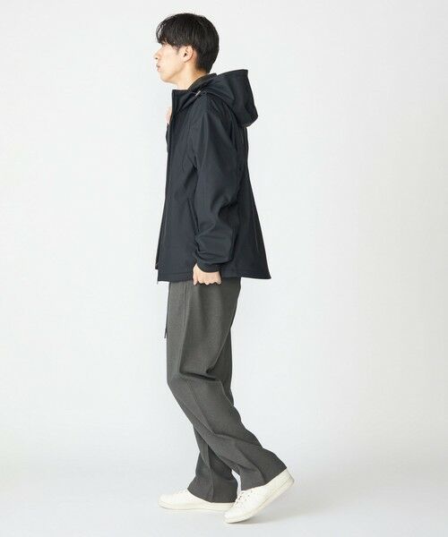 SHIPS / シップス ブルゾン | SHIPS:〈洗濯機可能〉ポンチ 裏フリース ストレッチ マウンテン パーカー | 詳細4