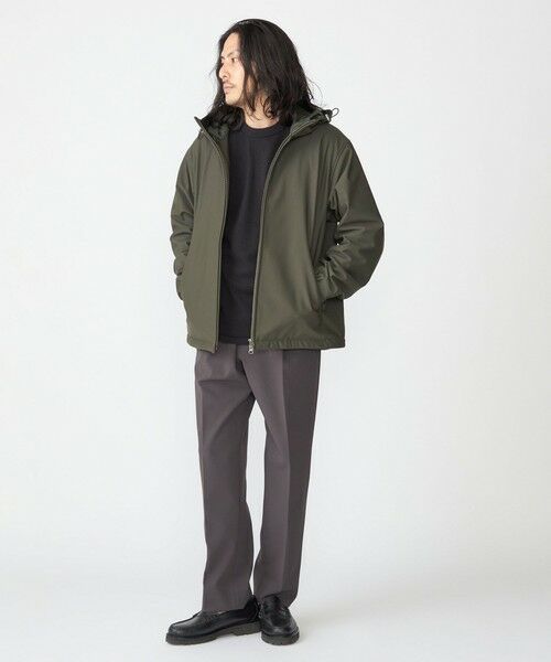 SHIPS / シップス ブルゾン | SHIPS:〈洗濯機可能〉ポンチ 裏フリース ストレッチ マウンテン パーカー | 詳細14