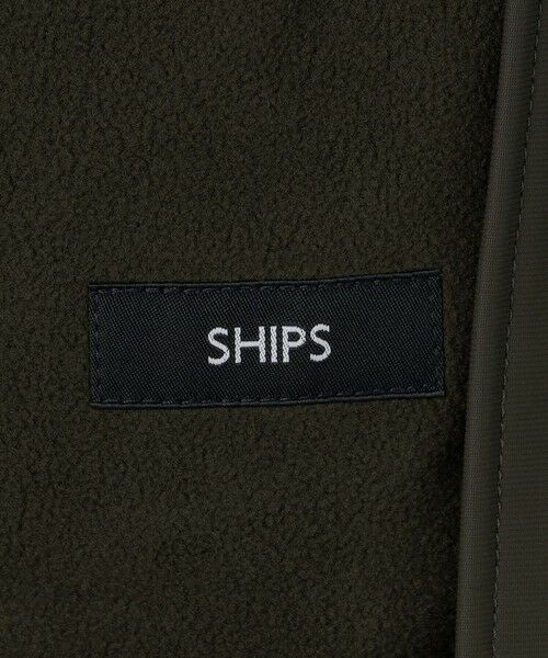 SHIPS / シップス ブルゾン | SHIPS:〈洗濯機可能〉ポンチ 裏フリース ストレッチ マウンテン パーカー | 詳細20