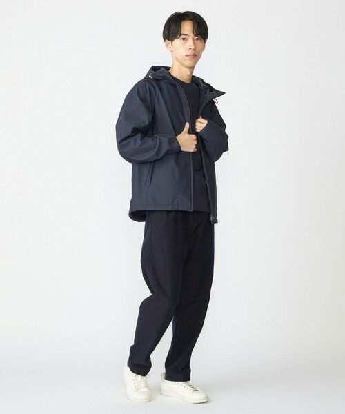 SHIPS / シップス ブルゾン | SHIPS:〈洗濯機可能〉ポンチ 裏フリース ストレッチ マウンテン パーカー | 詳細26