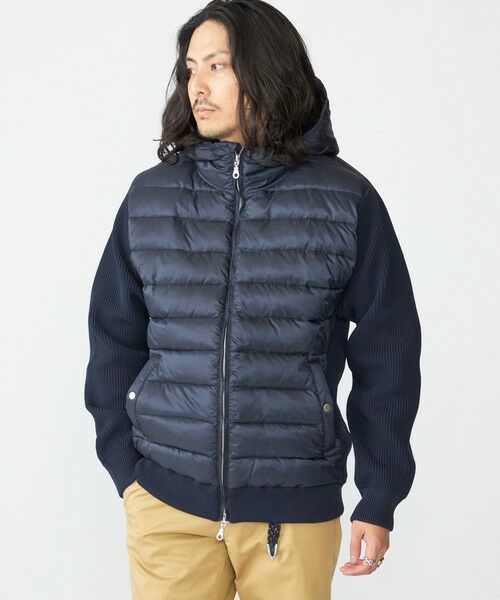 SHIPS / シップス ブルゾン | SHIPS: ニット ドッキング パデッド ブルゾン | 詳細11