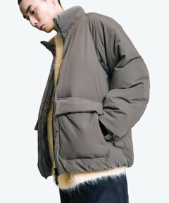 SHIPS / シップス ブルゾン | City Ambient Products:〈撥水〉ダブルポケット 中綿 スタンドカラー ブルゾン