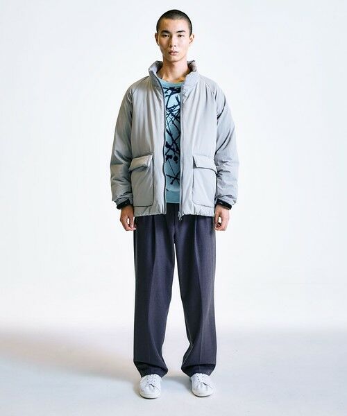 SHIPS / シップス ブルゾン | City Ambient Products:〈撥水〉ダブルポケット 中綿 スタンドカラー ブルゾン | 詳細1