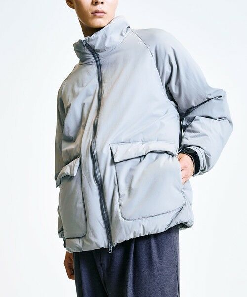 SHIPS / シップス ブルゾン | City Ambient Products:〈撥水〉ダブルポケット 中綿 スタンドカラー ブルゾン | 詳細17