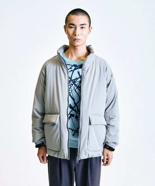 SHIPS / シップス ブルゾン | City Ambient Products:〈撥水〉ダブルポケット 中綿 スタンドカラー ブルゾン | 詳細5