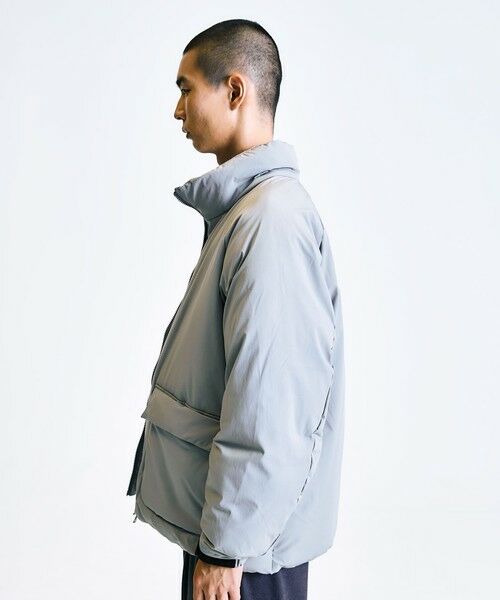 SHIPS / シップス ブルゾン | City Ambient Products:〈撥水〉ダブルポケット 中綿 スタンドカラー ブルゾン | 詳細6