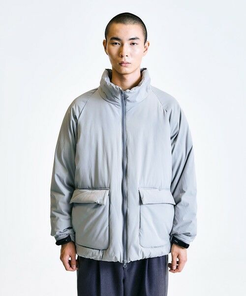 SHIPS / シップス ブルゾン | City Ambient Products:〈撥水〉ダブルポケット 中綿 スタンドカラー ブルゾン | 詳細9